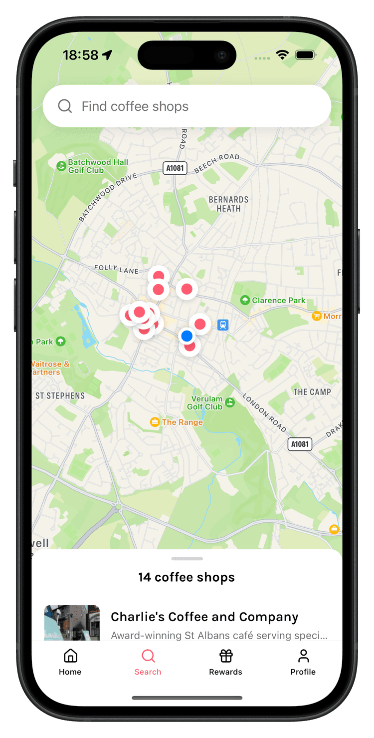 Discover great coffee