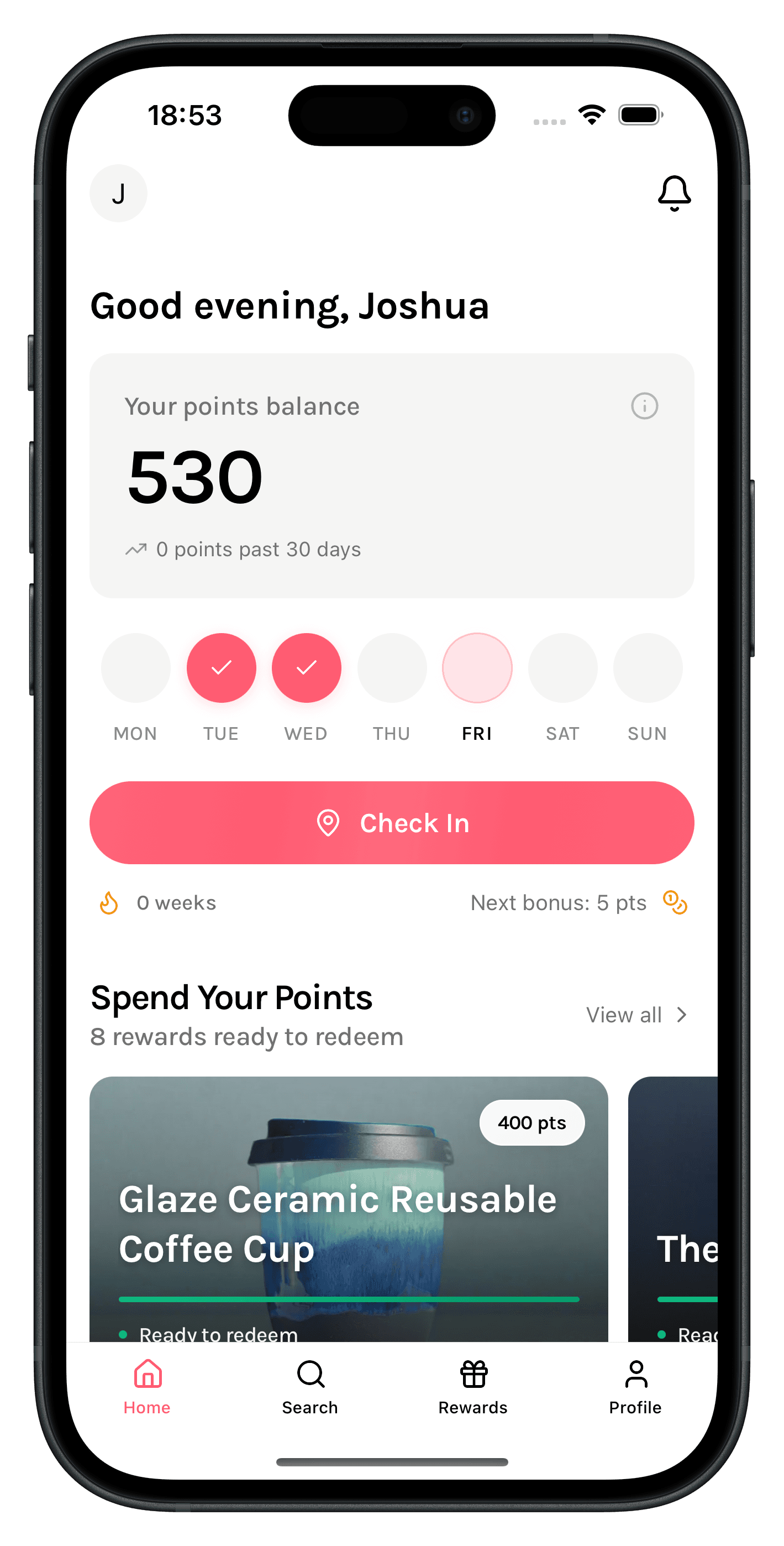 Coffee Filtered App Screenshot